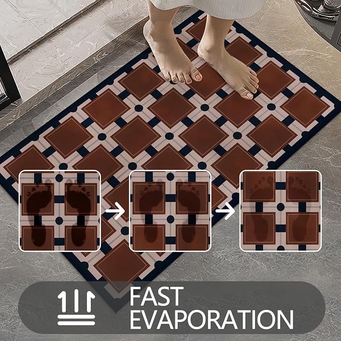 Ultra Thin Door Mat Indoor Entrance, 1/10 in Thin Door Mats - Image 6