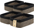 Small Storage Baskets for Organizing | Closet Organizer Bins | Shelf Toy Basket by MiniArkStorageBasketsHome