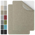 J.CARP 2Pcs Linen Repair Patches, Large Self-Adhesive Fabric Patch by JCARP