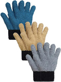 Bencailor 3 Pairs Microfiber Plant Dusting Gloves Leaf Cleaning Gloves by Bencailor