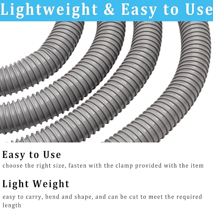 Dust Collection Hose 2 in × 20 ft Heavy Duty Flexible PVC Reinforced Thicken - Image 4