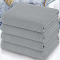 VOOVA & MOVAS Grey Bath Towels, Large 30" x 56" by VOOVAMOVAS