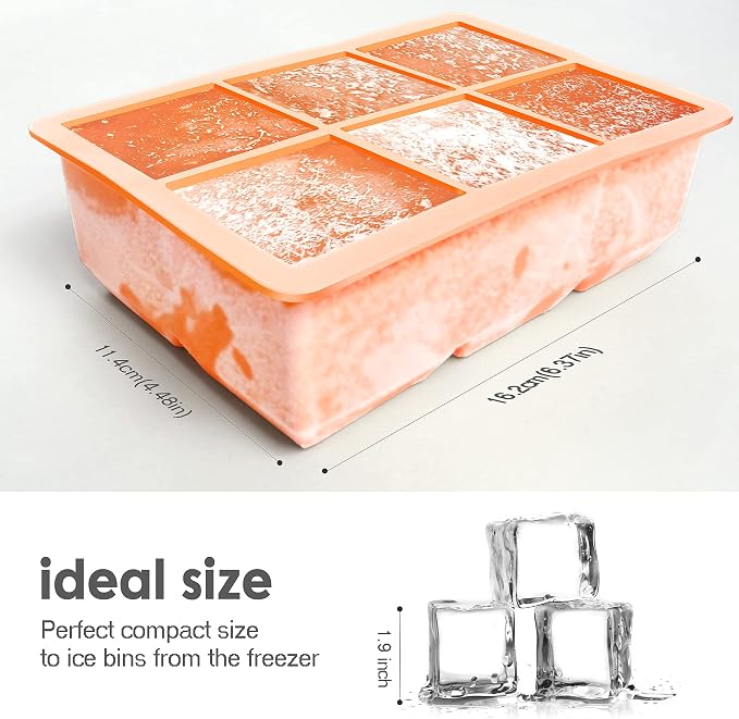Silicone Ice Cube Trays 3 Pack - Image 3