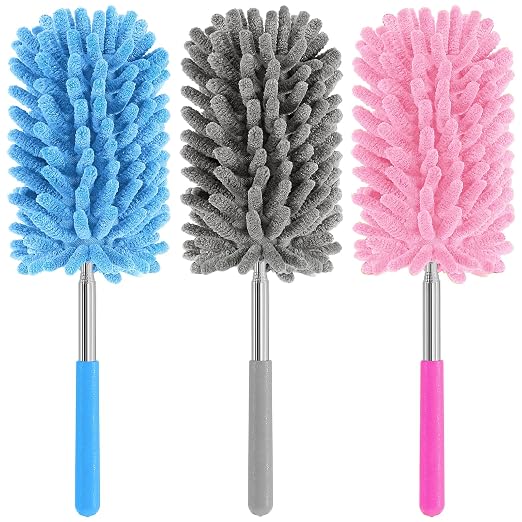 Mini Duster for Cleaning, 360° Bendable Hand Dusters by TIMIVO
