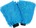 HOMEXCEL Car Wash Mitt, 2PK Chenille Microfiber Wash Mitt, Scratch-Free & by HOMEXCEL