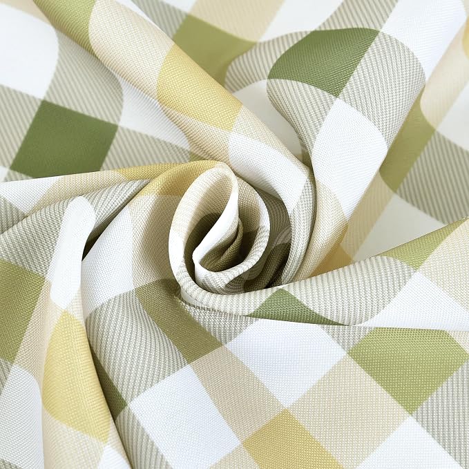 Classic Gingham Tablecloth Fabric - Image 2