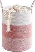 CLHMILY&Z 100L Laundry Basket Round Storage Rope Basket by ClhmilyZ