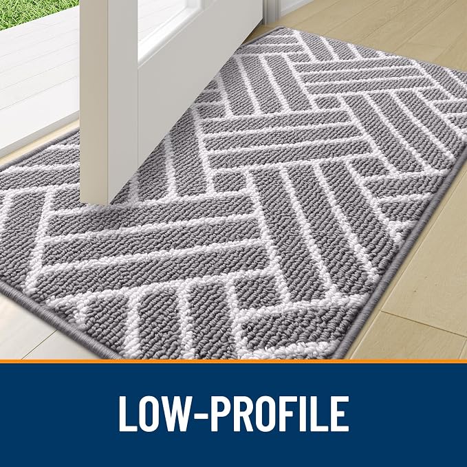 OLANLY Runner Indoor Door Mat, 47x20 Inch, Dirt Resistant and Absorbent - Image 4