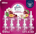 Glade PlugIns Refills Air Freshener, Vanilla Passion Fruit, Scented and by Glade