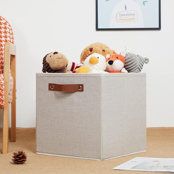 DULLEMELO 12inch Cube Storage Baskets - Image 3