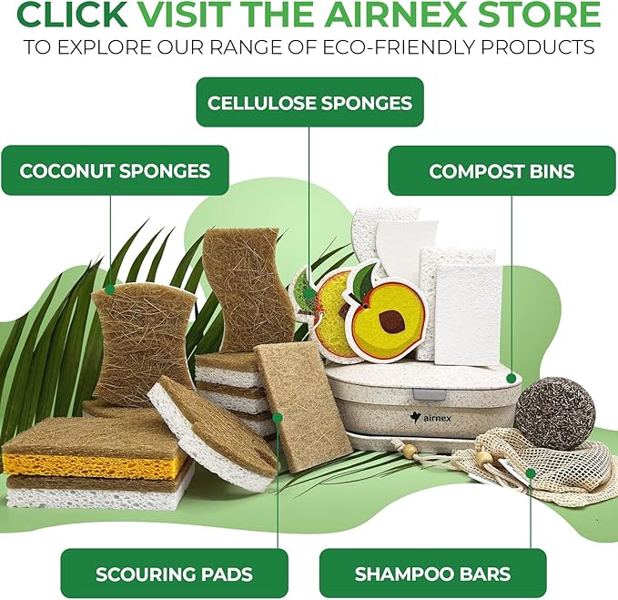 Biodegradable Natural Kitchen Sponge - Image 6