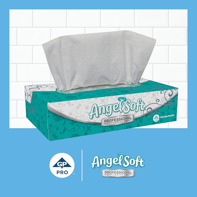 Georgia-Pacific Angel Soft Professional Series 2-Ply Facial Tissue, 100 Sheets - Image 3