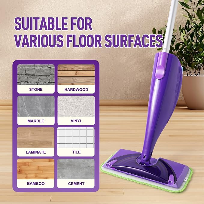 6 Pack Reusable Mop Pads for Swiffer WetJet, Washable Wet Mop Refills - Image 5