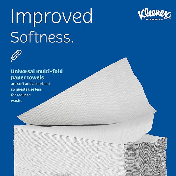 Kleenex Professional Universal Multifold Paper Towels, Absorbency Pockets - Image 4