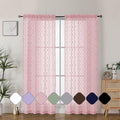 Aiyufeng Sheer Curtains 72 Inches Long by Aiyufeng