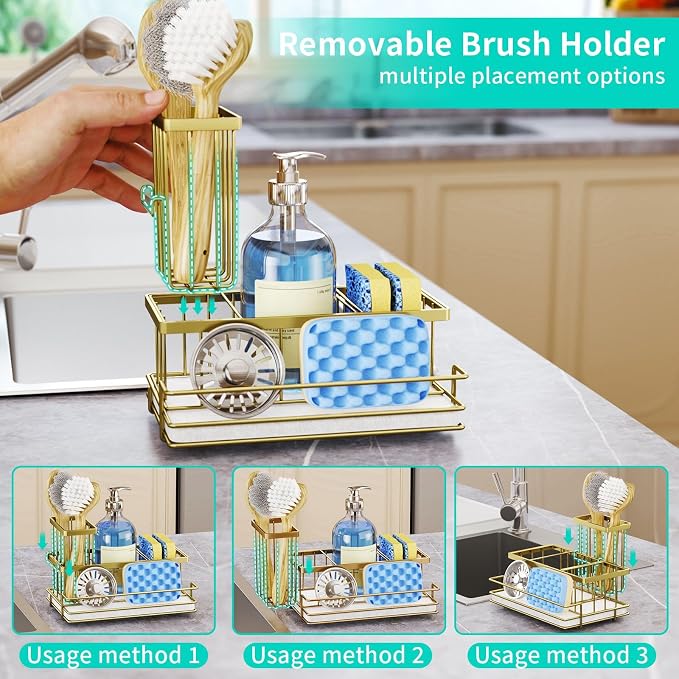 HapiRm Sink Caddy Sponge Holder - Image 3