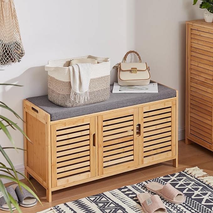 Storage Baskets for Organizing, Woven Baskets for Shelves, Rectangle Decorative - Image 8