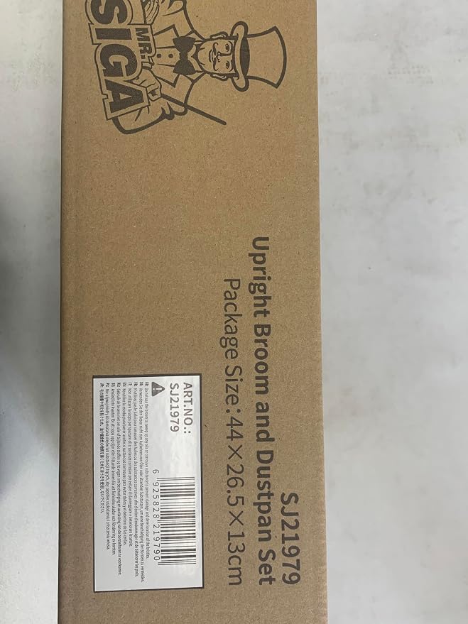 MR.SIGA Broom and Dustpan Set - Image 8