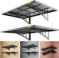 2Pack 2x3ft Adjustable Metal Garage Wall Shelving Heavy Duty Garage Storage by Unknown
