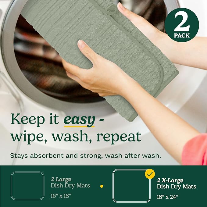 Cuisinart Dish Drying Mats for Kitchen Counter - Image 6