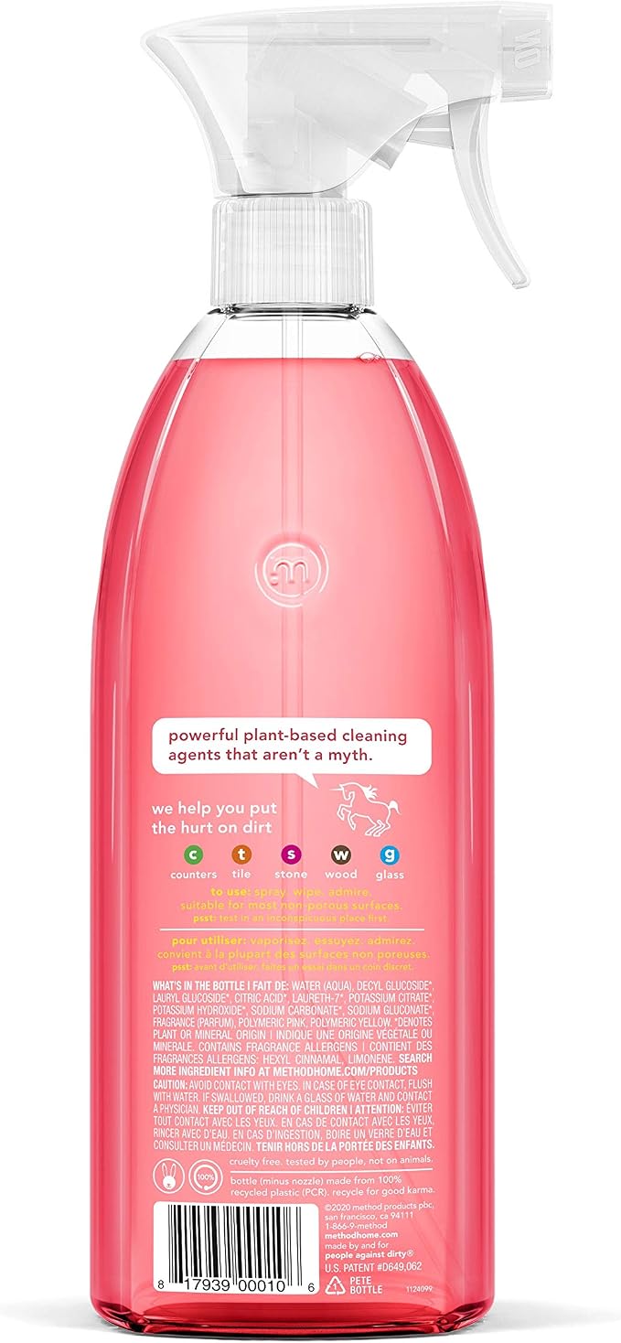 Method All-Purpose Cleaner, Plant-Based and Biodegradable Formula Perfect - Image 4