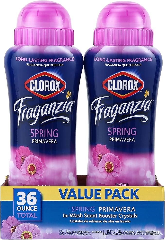 Clorox Fraganzia Laundry Scent Booster Crystals in Spring Scent by Clorox