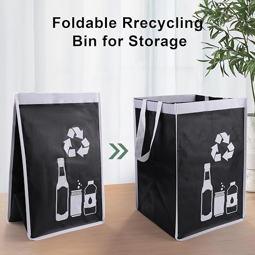 Recycle Waste Bag for Kitchen Home- Large Indoor Recycling Bins Trash Sorting - Image 3