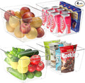BALEINE Clear Plastic Storage Bins, Pantry Organization, BPA Free Stackable by BALEINE