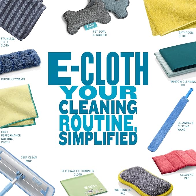 E-Cloth Wash & Wipe Dish Cloth, Microfiber Cleaning Cloth Reusable Paper Towel - Image 6