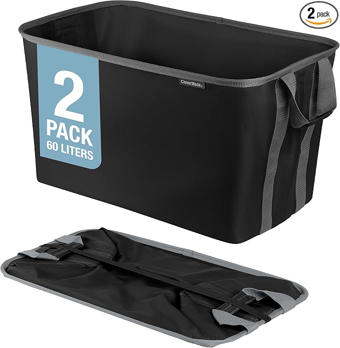 CleverMade Collapsible Laundry Basket Hamper by CleverMade