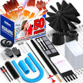 Holikme 50 Pieces 32 Feet Dryer Vent Cleaner Kit, Dryer Cleaning Tools by Holikme