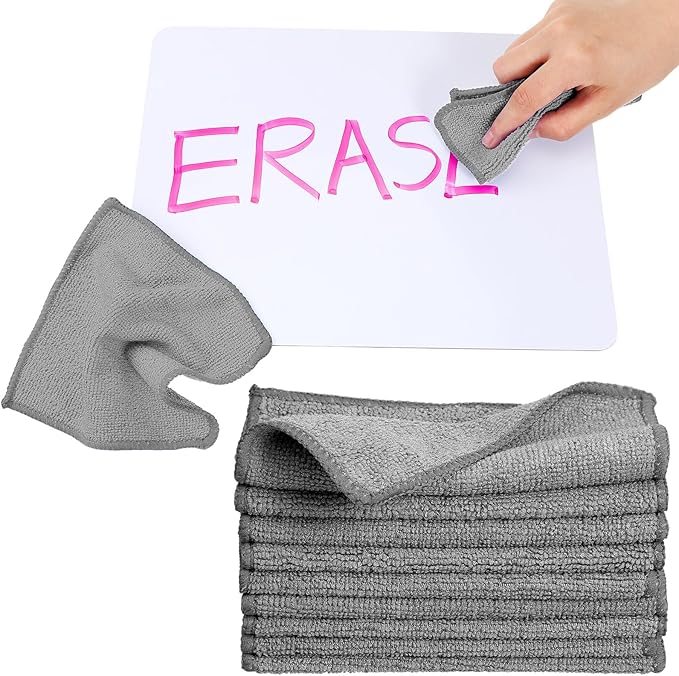 Tanlade Microfiber Cleaning Cloth 6"x6" Cleaning Rags Reasonable Kitchen Towels by Tanlade