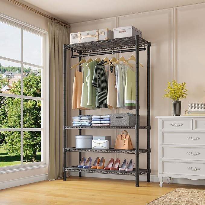 VIPEK V1 Wire Garment Rack 4 Tiers Heavy Duty Clothes Racks - Image 2