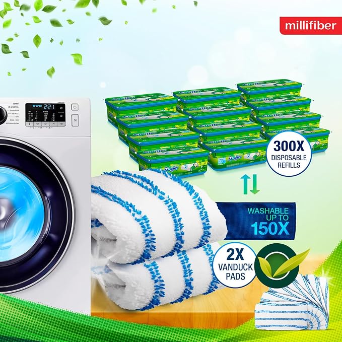 Microfiber Reusable Mop Pads Compatible - Image 5