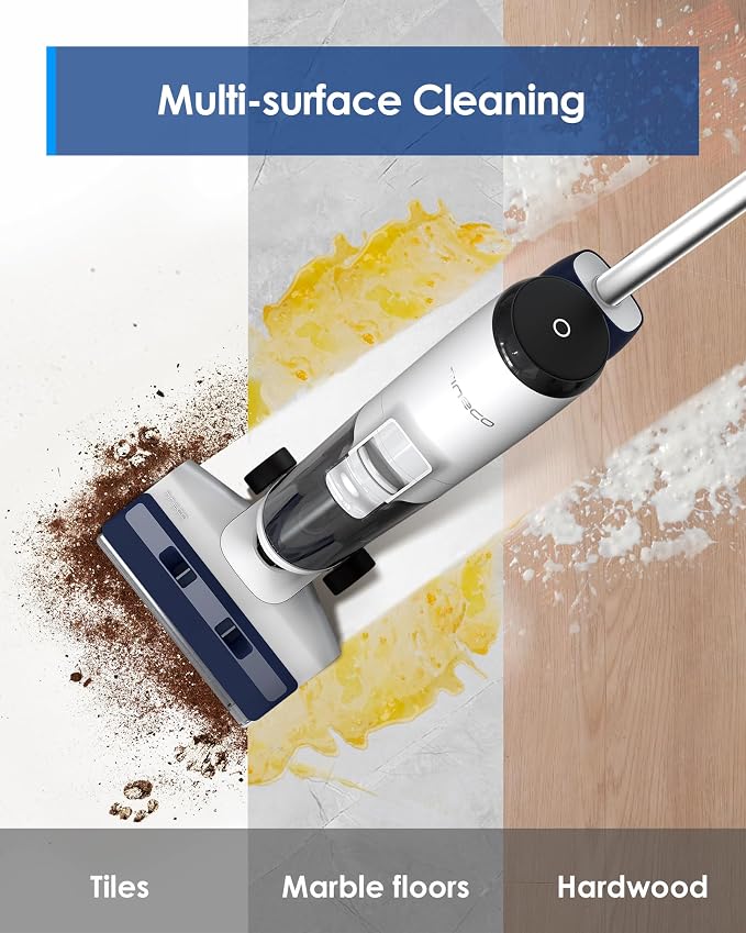Tineco iFLOOR 5 Breeze Complete Wet Dry Vacuum Cordless Floor Washer, One-Step - Image 4