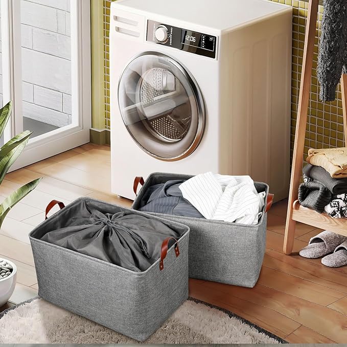 DULLEMELO Extra Large Grey Basket - Image 3