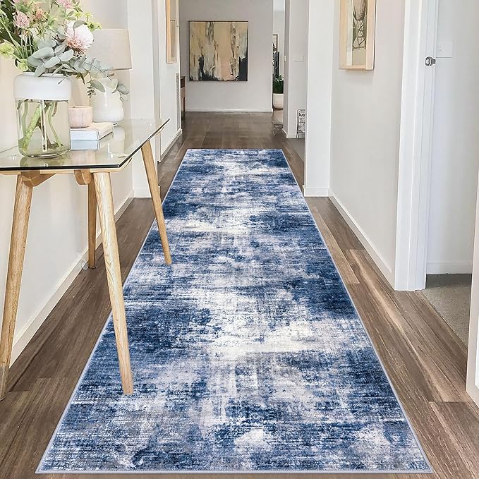 IOHOUZE Abstract Runner Rug 3x10 Ft Washable Runners - Image 8