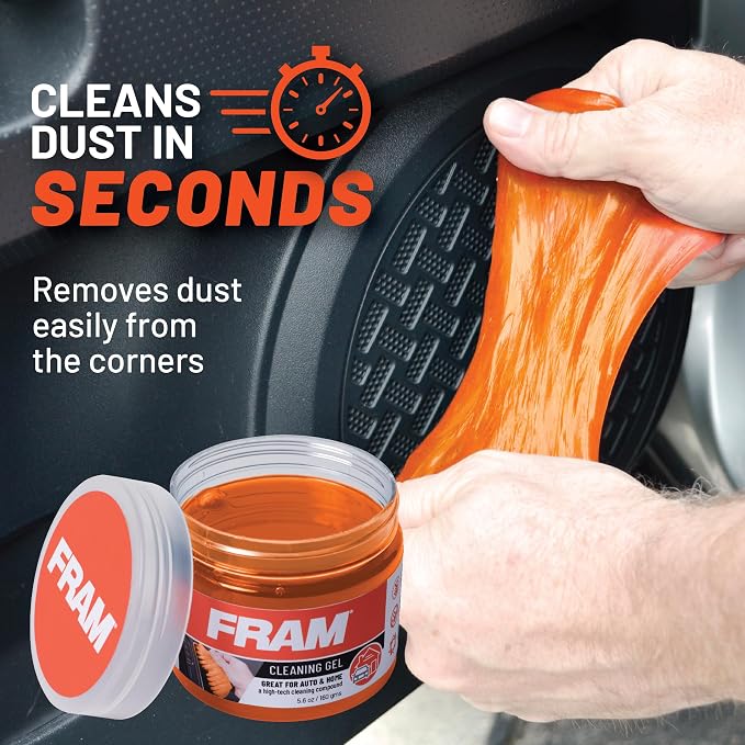 FRAM FEK40007AM Cleaning Gel for Car, Interior Cleaning Slime for Bike - Image 5