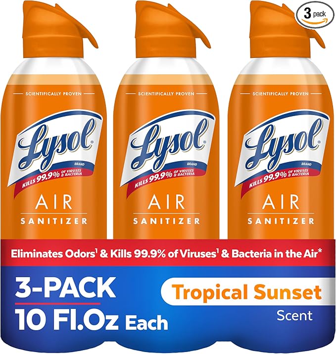 Lysol Air Sanitizer Spray with Odor Eliminator by Lysol