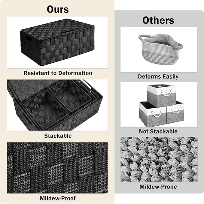 Storage Bins Baskets for Organizing - Image 5