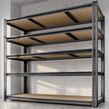 48"W Garage Shelving, 3050LBS Storage Shelves Heavy Duty, 5 Tier Metal Shelving by Unknown