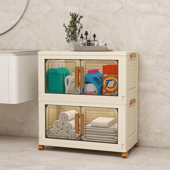 Plastic Stackable Storage Bins - Image 5