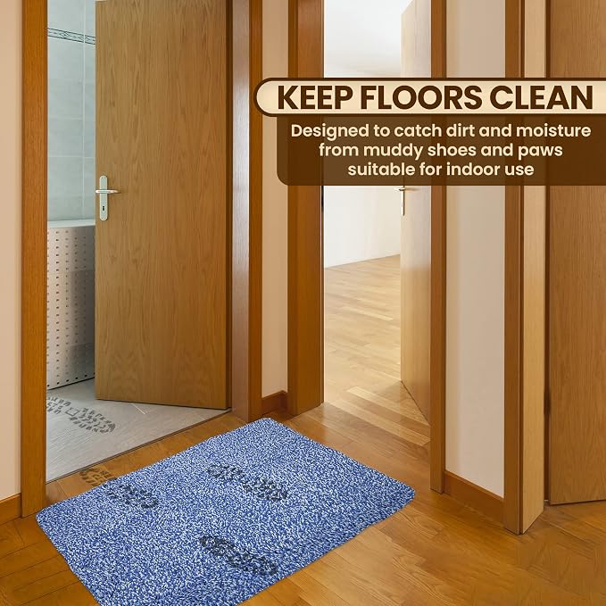 Premium Microfiber Indoor Door Mat – 32"x48" Washable Entry Mat, Waterproof - Image 4