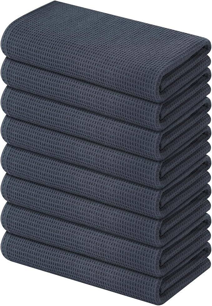 Homaxy 100% Cotton Waffle Weave Kitchen Towels by Homaxy