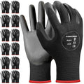Kebada Safety Work Gloves, 12 Pairs Work Gloves by KEBADA