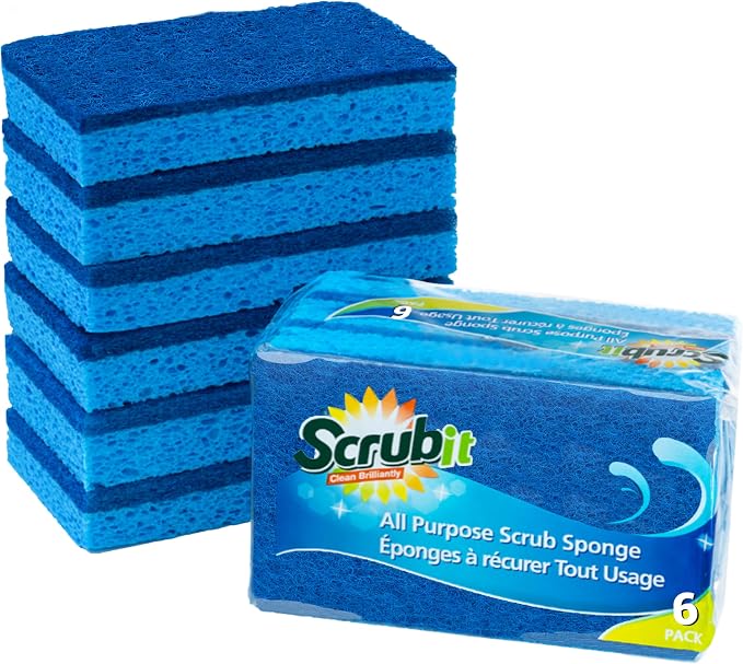 SCRUBIT Kitchen Scrub Sponges by SCRUBIT
