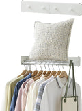 Clothes Drying Rack, Laundry Hanger Dryer Rack, Wall Mounted Drying Rack by RFOUO