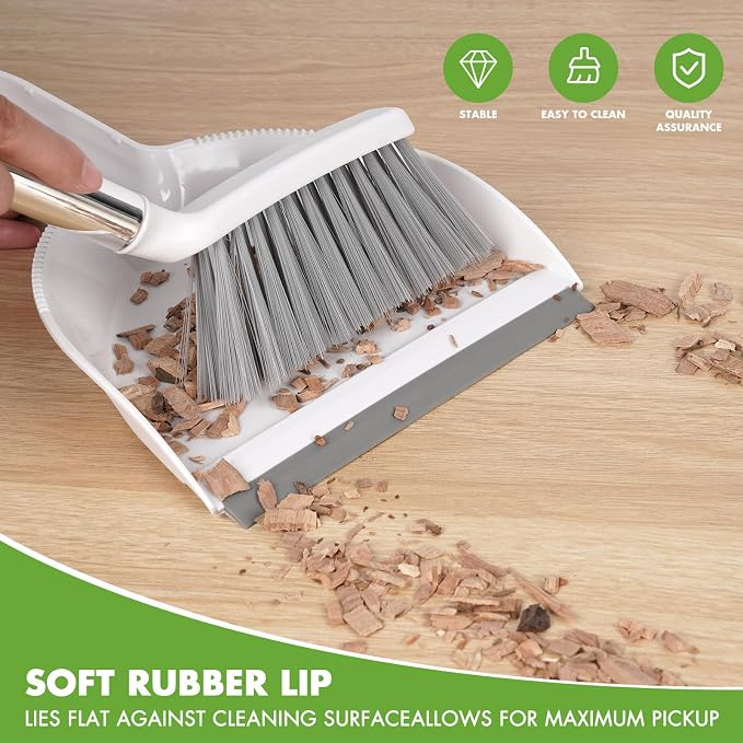 Small Broom and Dustpan Set, Dustpan and Brush Set, Small Brush and Dustpan Set - Image 2