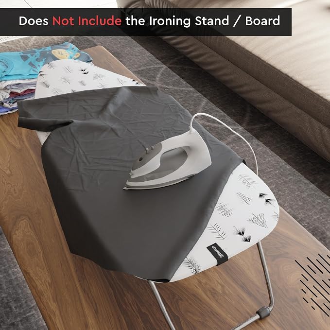 Encasa XO Ironing Board Cover and Pad 28"x12" - Image 5