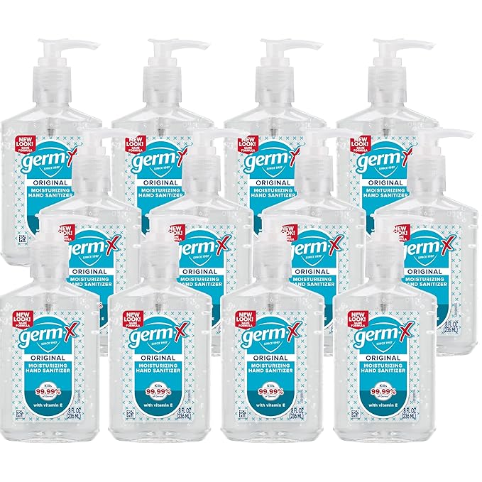 Germ-X Original Hand Sanitizer, Non-Drying Moisturizing Gel by Germ-X